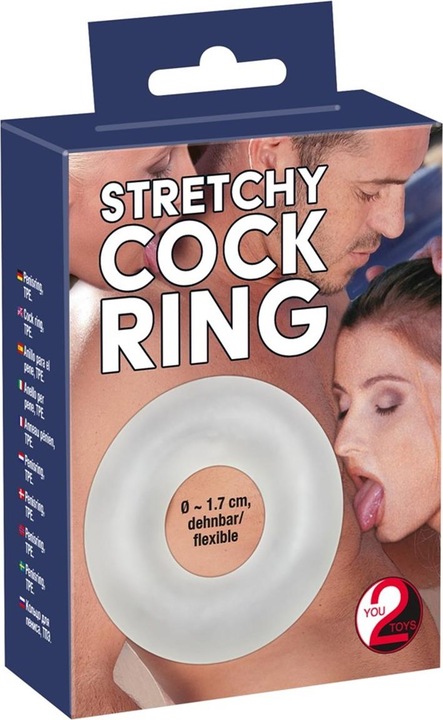 Actual product image Seven Creations Stretchy Cockring (1.70 cm)