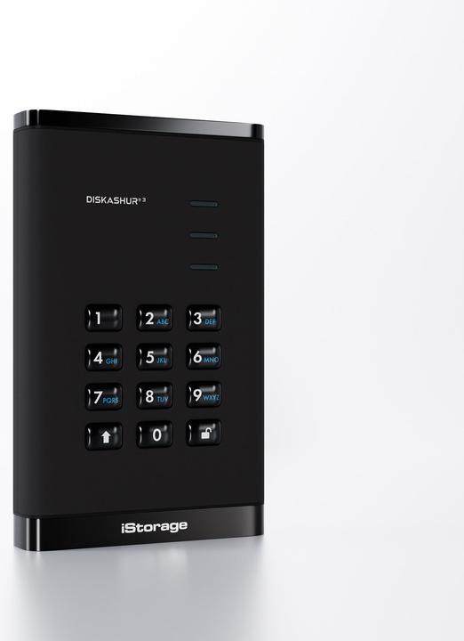 Actual product image iStorage diskAshur3 SSD 8TB - Black (8 TB)