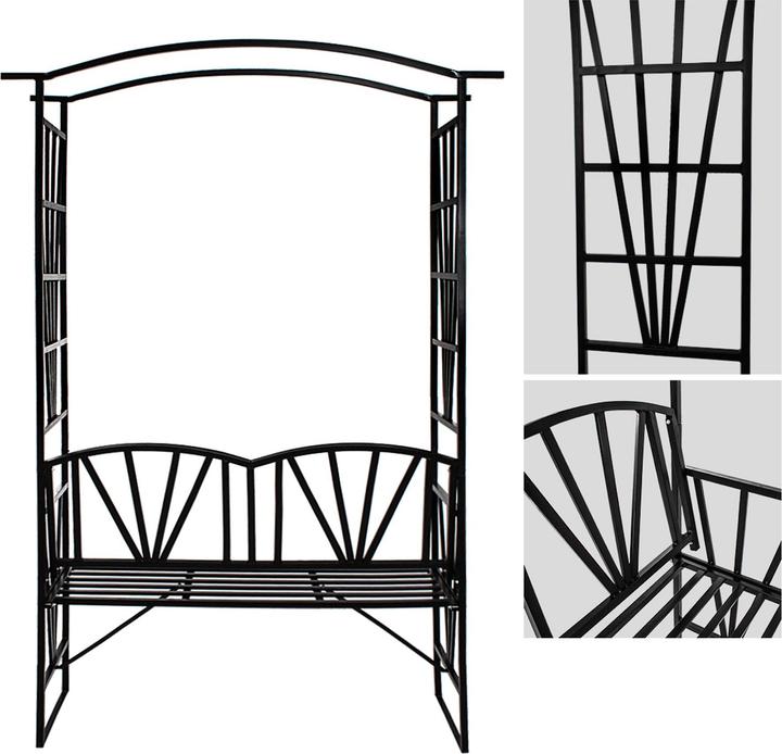Immagine prodotto tectake arco di rosa (114 cm, 42 cm)