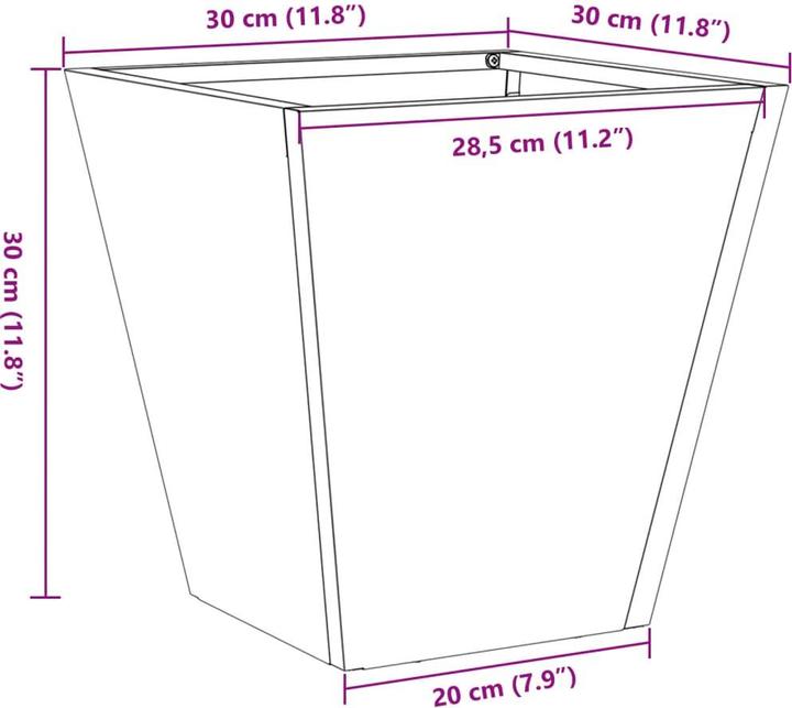 Produktbild vidaXL Pflanzkübel