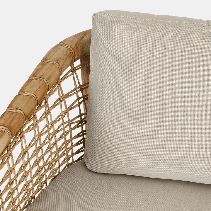 Produktbild Loberon Sitzgruppe Roselva braun/creme