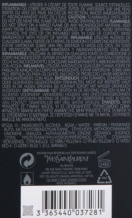 Image du produit Yves Saint Laurent M7 (Eau de toilette, 80 ml)