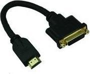 Produktbild MicroConnect Videoanschluss (DVI, HDMI, 15 cm)