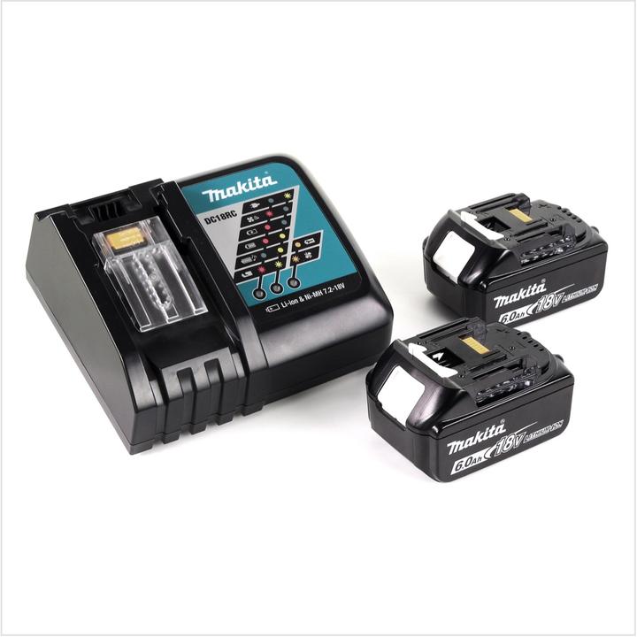 Actual product image Makita DUH 601 RG cordless hedge trimmer 18V 60cm brushless + 2x battery 6.0Ah + charger (Rechargeable battery operated)