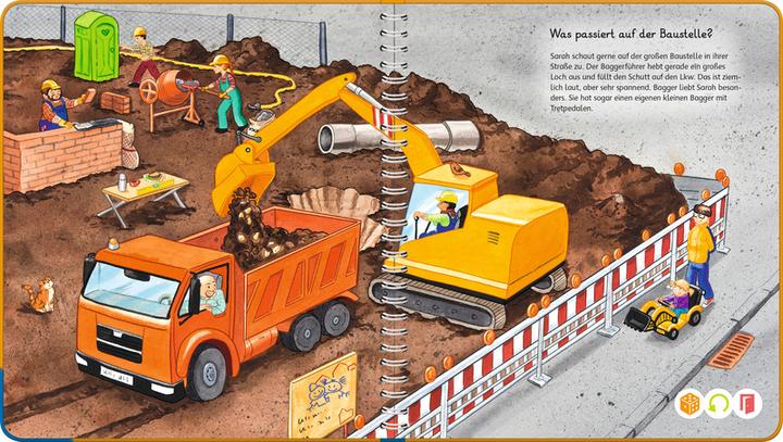 Actual product image tiptoi Wörter-Bilderbuch Unterwegs (German, Yvonne Follert, Katja Rough, 2022)