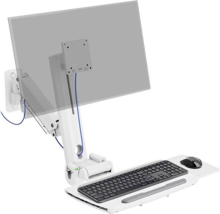 Produktbild SpeaKa Professional Monitor Wandhalterung Höhenverstellbar (Wand, 49", 20 kg)