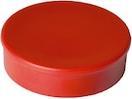 Image du produit Berec Aimant adhésif Ø 30 mm, 10 pièces, rouge (10x)