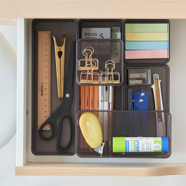 Actual product image Yamazaki Stackable organiser M (set of 2) TOWER