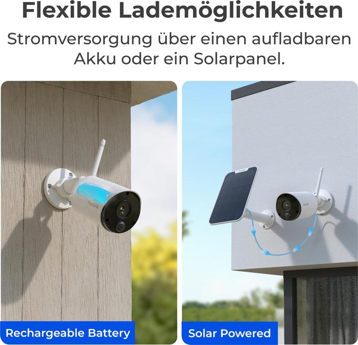 Produktbild Reolink Hub 1 + Argus Series B320 + Solarpanel