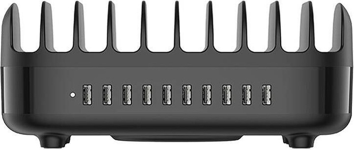 Immagine prodotto Orico stazione di ricarica intelligente, USB-A 10 porte (nero) (120 W)