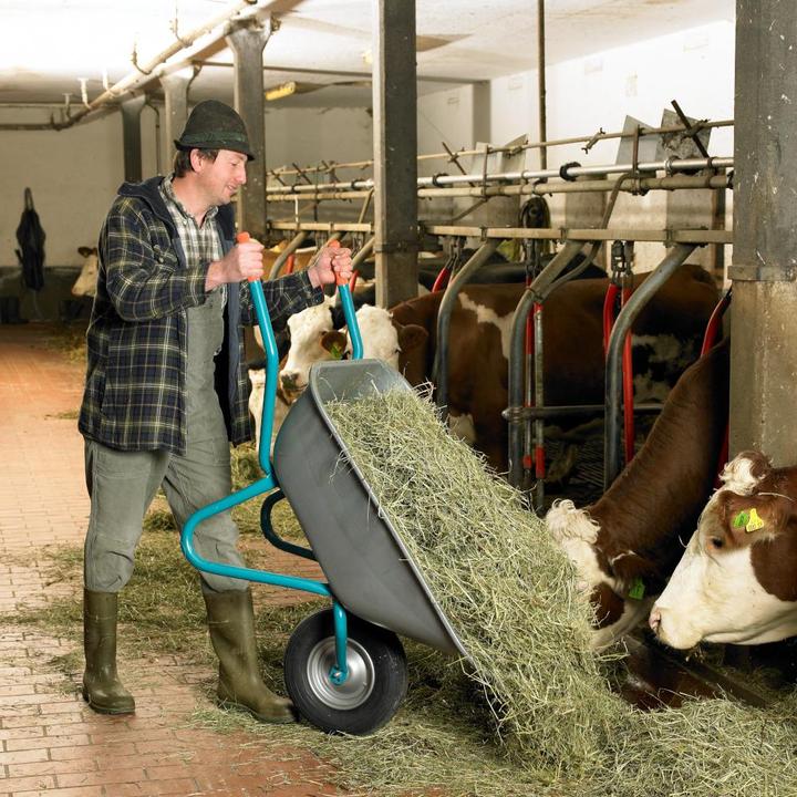 Produktbild Mefro Schubkarre Export 100 Liter mit doppeltem Boden