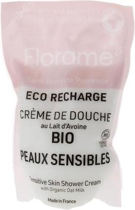 Produktbild Florame Bio-Duschcreme mit Hafermilch für empfindliche Haut nachfüllbar (700 ml)