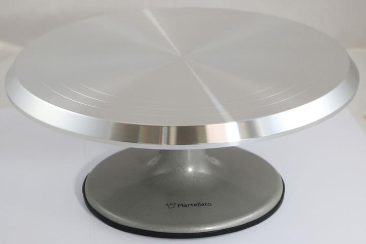 Actual product image Martellato Stainless steel rotating cake plate