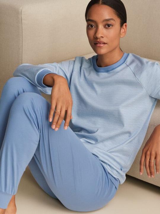 Produktbild Calida Midnight Stripes Bündchen-Pyjama (S)