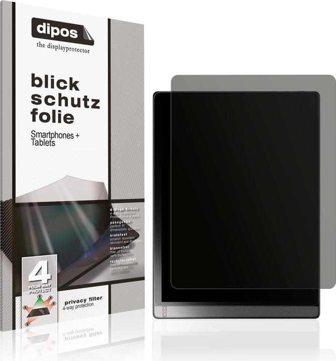 Actual product image Dipos Privacy Screen Protector 4-Way Privacy-Filter (Onyx Boox Tab X C)