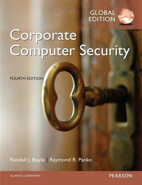 Actual product image Corporate Computer Security, Global Edition (English, Raymond R. Panko, Randall J. Boyle, 2014)