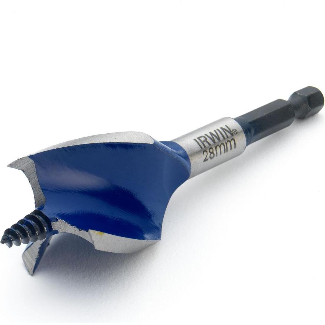 Irwin, Bohrereinsatz, Blue Groove 6X, 28mm x 100mm, ClamshellVerpackung (28 Millimeter)