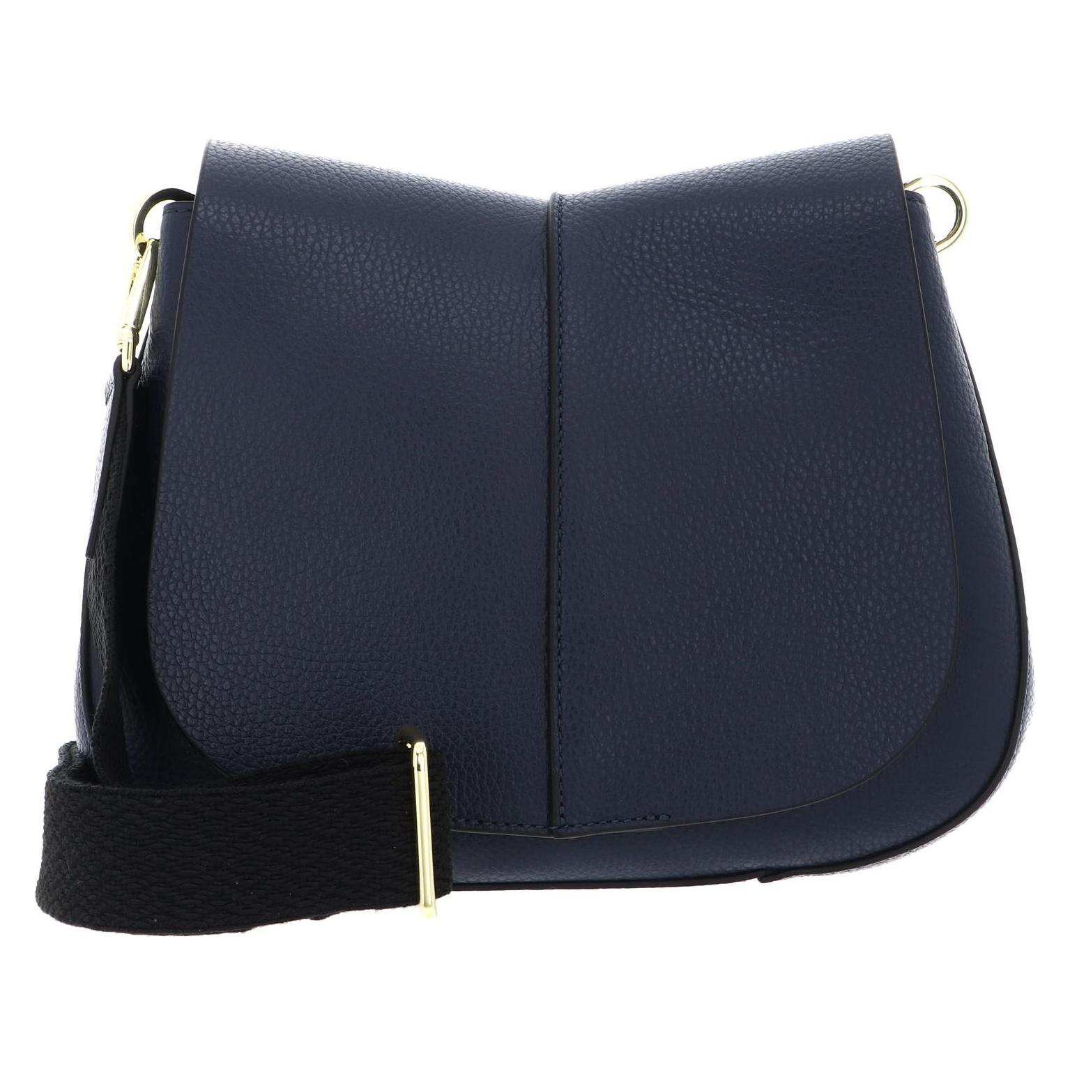 Gianni Chiarini, Damen, Handtasche, Helena Round Crossbody Bag, Blau