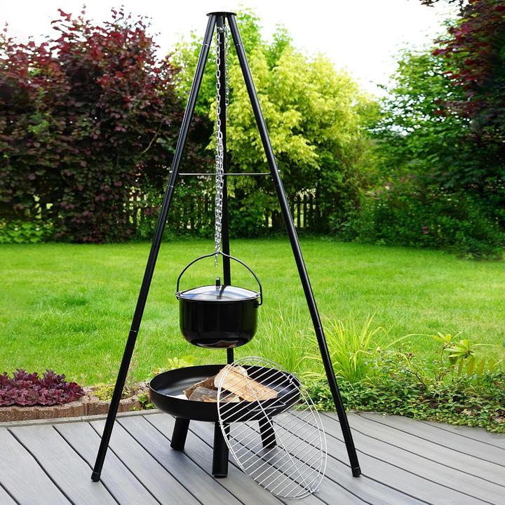 Immagine prodotto Nativ Feuerschale mit Schwenkgrill