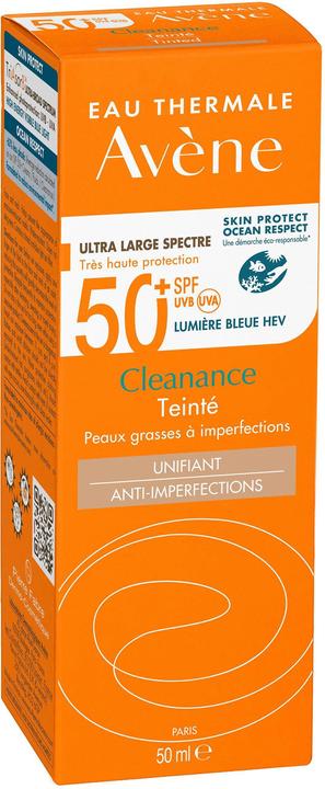 Immagine prodotto Avène Cleanance Crema solare colorata SPF50+ (Crema solare viso, SPF 50+, 50 ml, 70 g)
