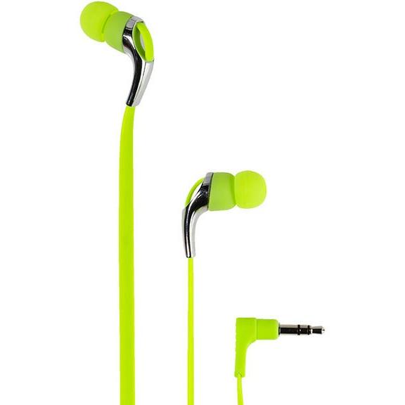 Vivanco Neon Buds Wired Headphones In-ear Music Metallic, Yellow (keine Geräuschunterdrückung, Kabelgebunden), Kopfhörer...