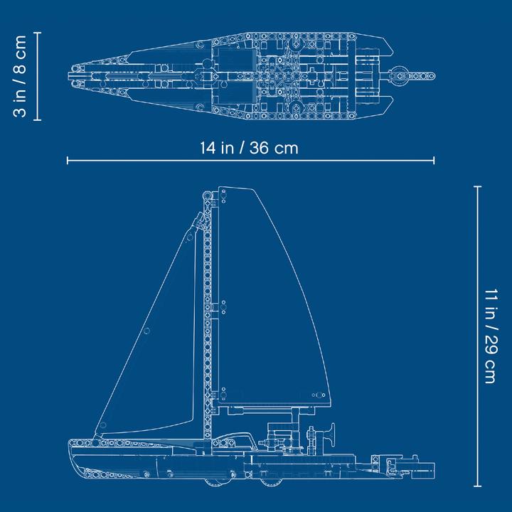Immagine prodotto LEGO Yacht da regata (42074, LEGO Technic)