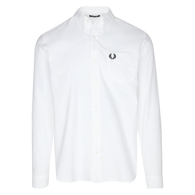 Fred Perry, Herren, Hemden, M5516, Weiss, (Xl)