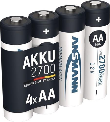 Actual product image Ansmann Premium (4 pcs., AA, 2700 mAh)