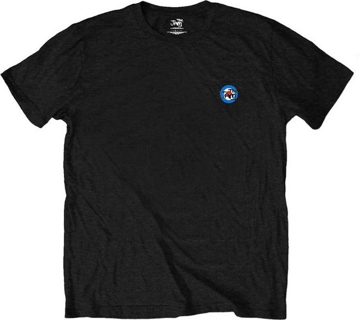 Actual product image The Jam Unisex Adult Target Logo Back Print Short-Sleeved T-Shirt (L)