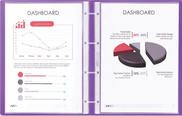 Image du produit Kolma Dossier de reporting Easy A4 XL 4 volets vert (A4, 1x)