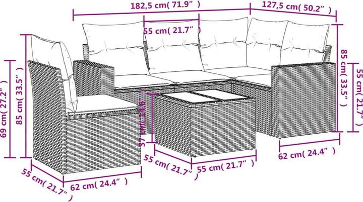 Actual product image vidaXL Joa "L
