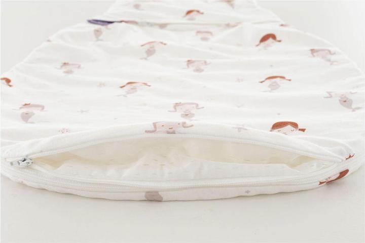 Actual product image Träumeland Baby-Ganzjahresschlafsack Mermaid Grösse 62/68 (68 cm, 2.5 TOG, All-season)