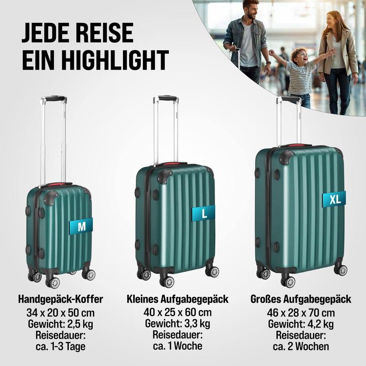 Actual product image Monzana Hard case with accessories set of 3