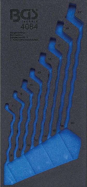 Actual product image BGS Tool Tray 1/3, empty for 4084