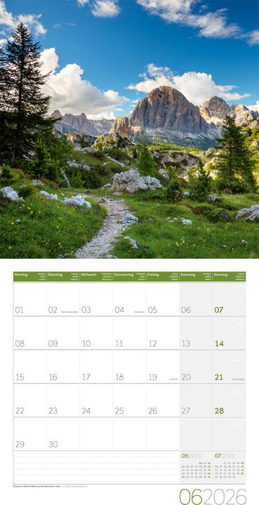Actual product image Traumpfade Kalender 2026 - 30x30 (30 x 30 cm)