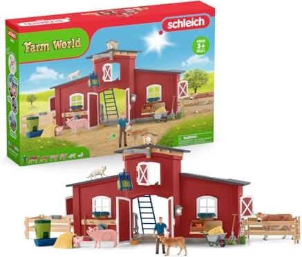 Actual product image Schleich Barn with animals and accessories