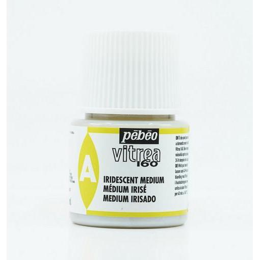 Thumbnail - Pebeo, Künstlerfarbe + Bastelfarbe, Vitrea 160 Irisierendes Medium (Transparent, 45 ml)