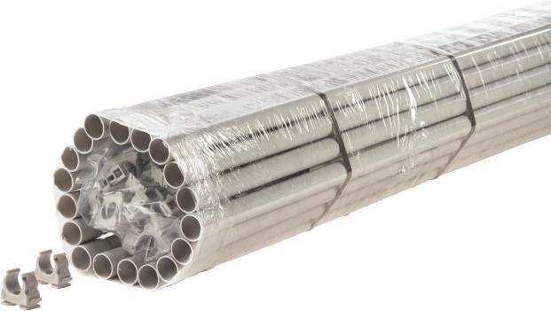 Actual product image Fränkische Rohrwerke Plastic pipe FPKuEMF 20 grey EPKM 20 97101 020 74m (200 cm)