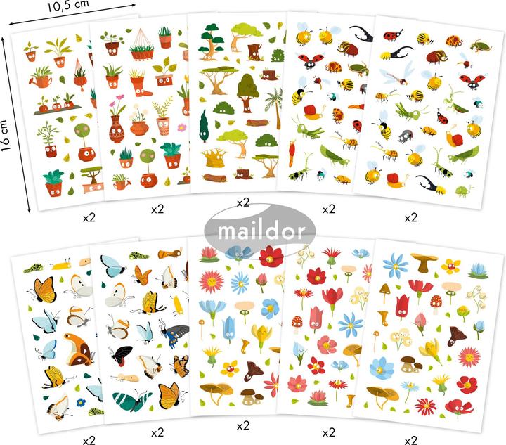 Produktbild My Mandarine Book Stick (674 Sticker)