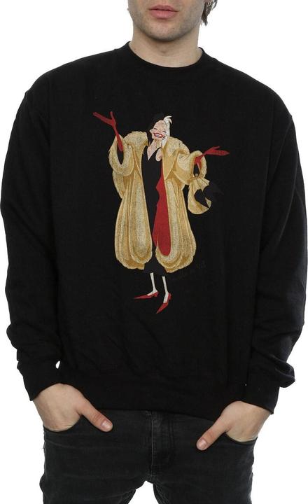 Produktbild Disney 101 Dalmatians Classic Cruella De Vil Sweatshirt (M)