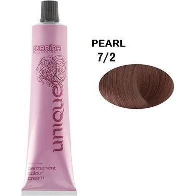 Subrina, Haarfarbe, Professional Unique Permanent Hair Dye 72 Medium Pearl Blonde - 100 Ml
