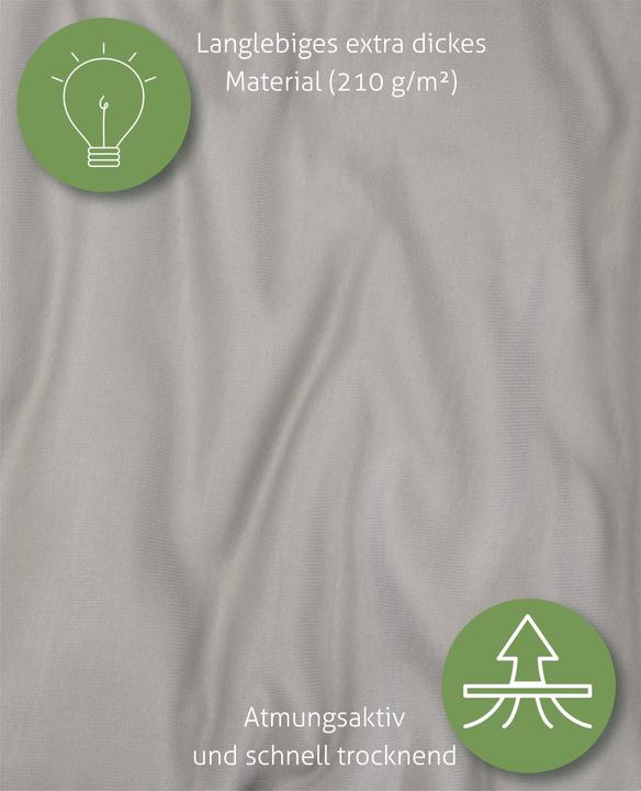 Actual product image Aspero Bamboo fitted sheet Macau (180 x 200 x 30 cm)
