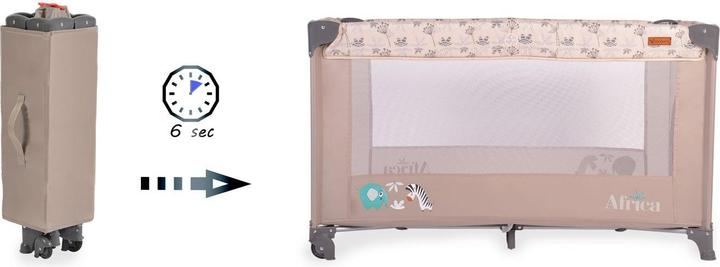 Produktbild Cangaroo Reisebett Africa