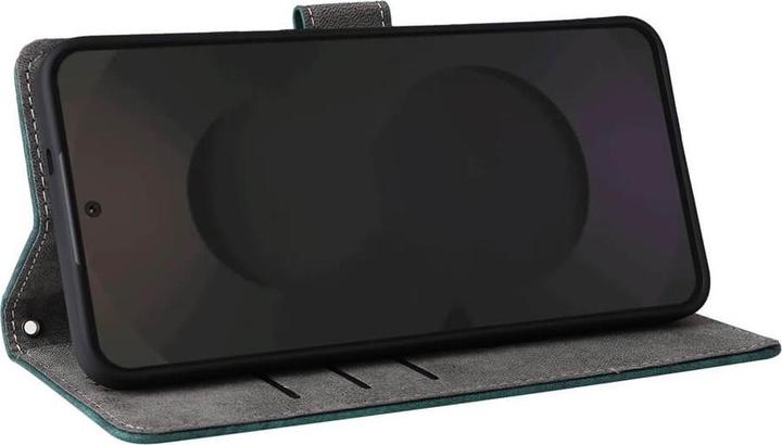 Actual product image Cover-Discount Galaxy S25 FE - Ledertasche mit RFID Blocker (Samsung Galaxy S25 FE)