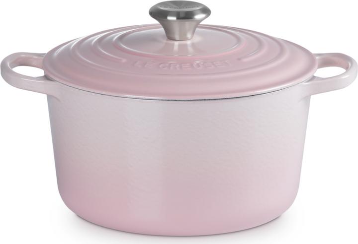 Produktbild Le Creuset Bräter hoch SIGNATURE Shell (24 cm, Bräter + Schmortopf, Emaille, Gusseisen)