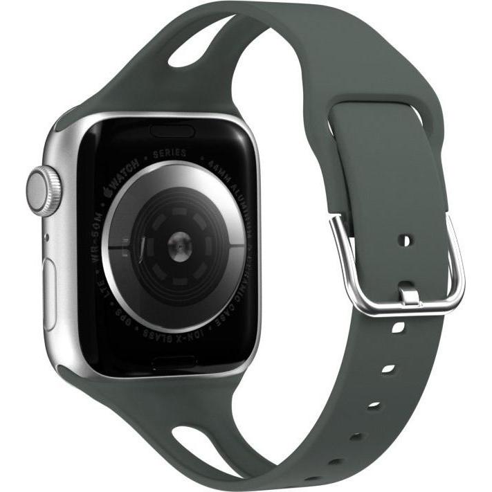 Thumbnail - Strap-it Silikonband (Silikon, Apple Watch), Uhrenarmband, Grün
