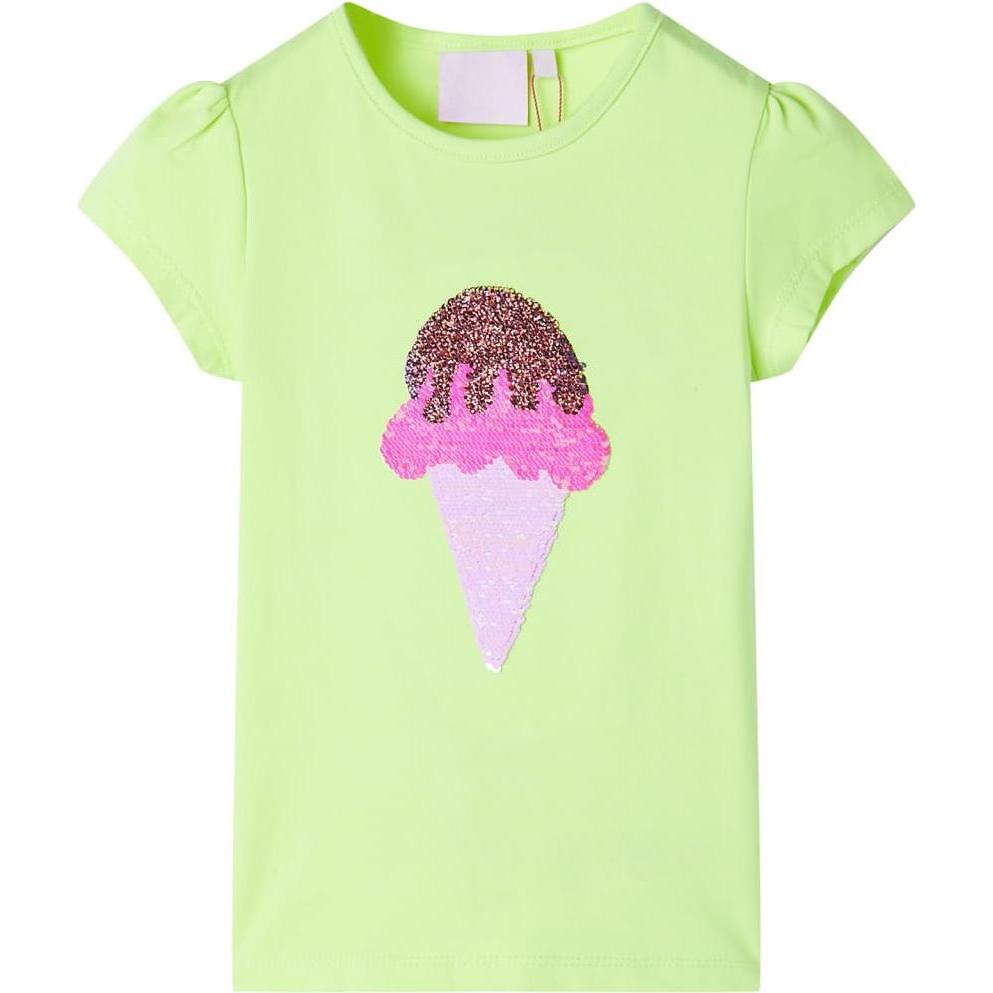 VidaXL, Unisex, Shirt, Jadyn, Gelb, (128)