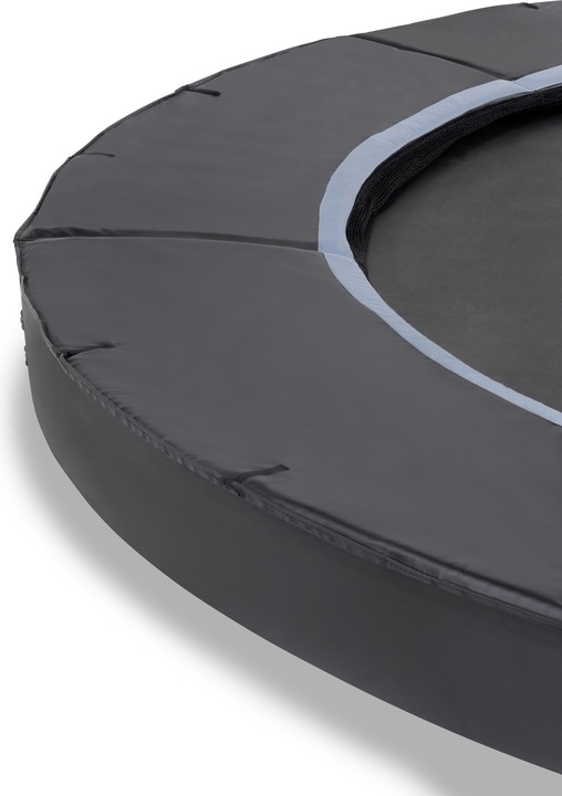 Produktbild Exit Dynamic ebenerdiges sports Trampolin ø427cm - schwarz