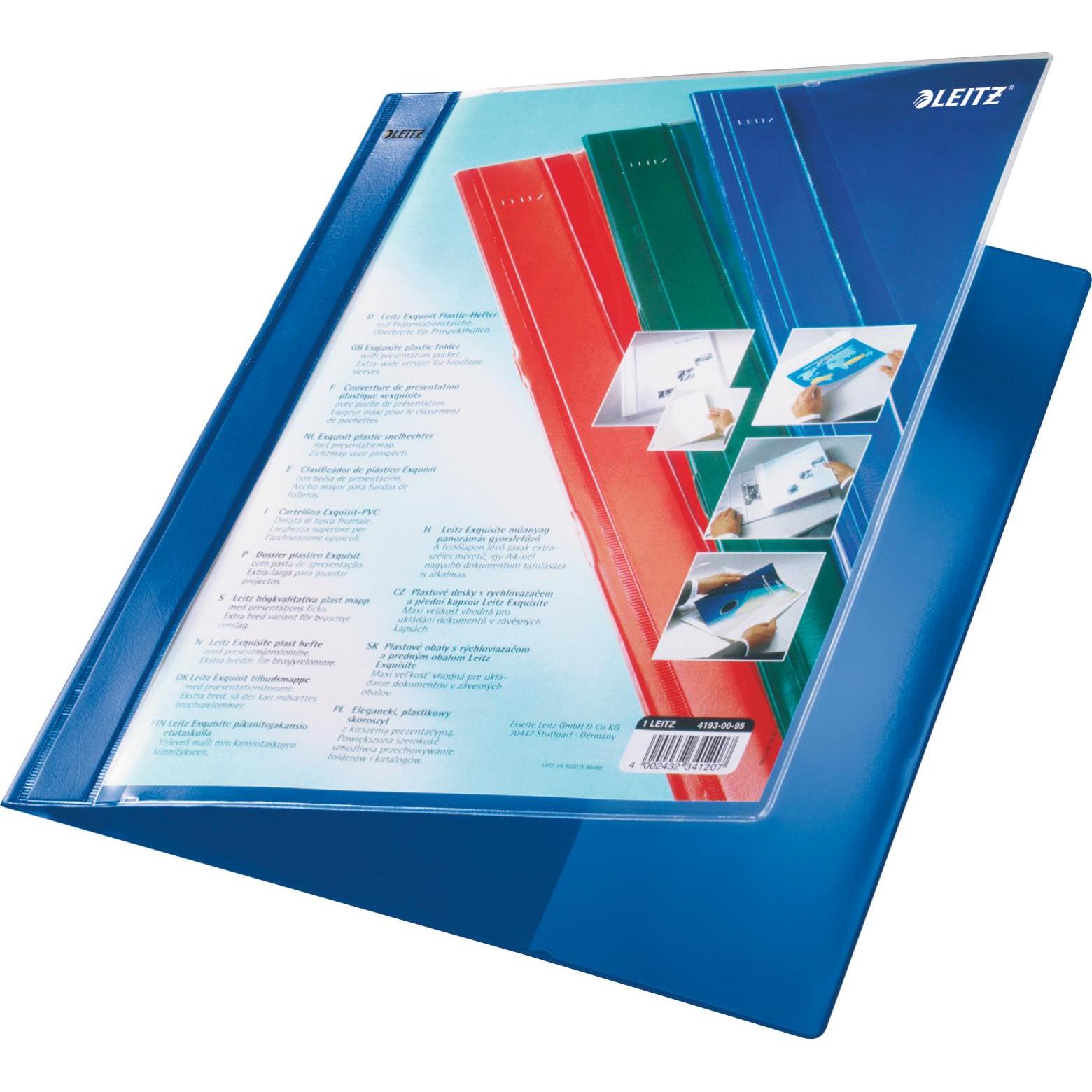 10x Leitz, Mappe, Schnellhefter Exquisit (A4, 1 x)