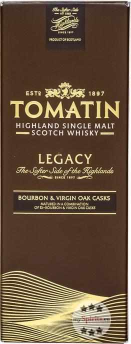 Produktbild Tomatin Legacy (1 x 70 cl)